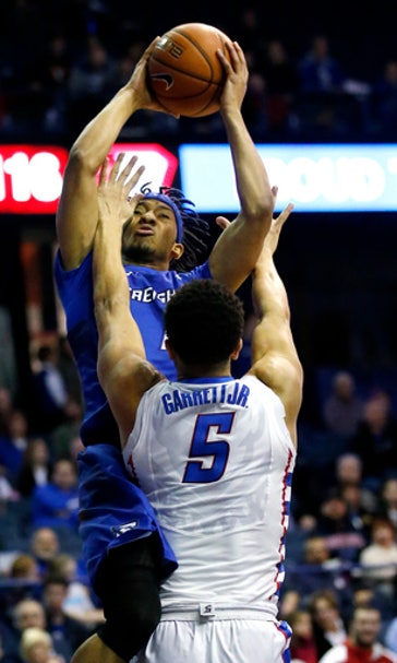 Hegner, Foster lead No. 23 Creighton past DePaul 93-58 (Feb 11, 2017)